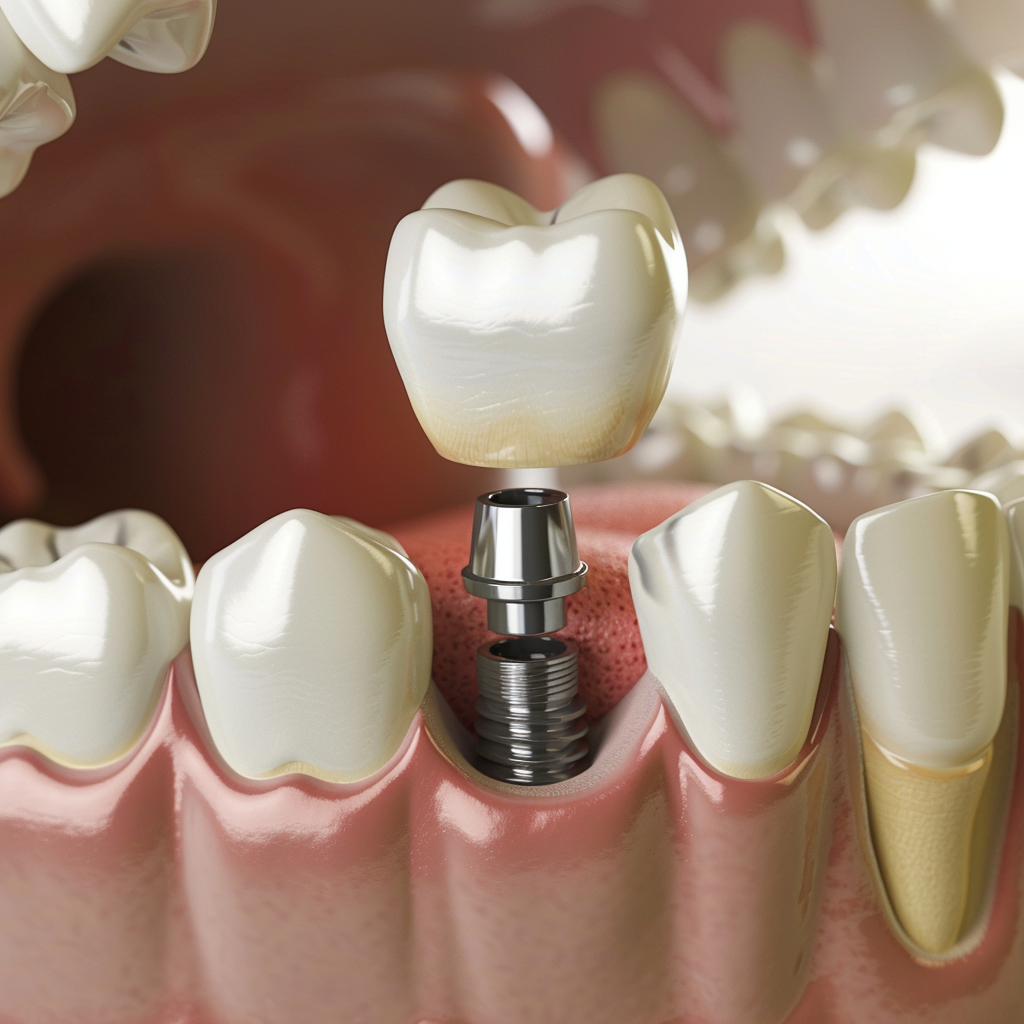 различные способы имплантации зубов в стоматологической клинике "дент сити"
